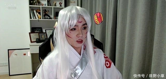 主人|Letme超300W订阅Cos杀生丸,惊艳到水晶哥直呼主人