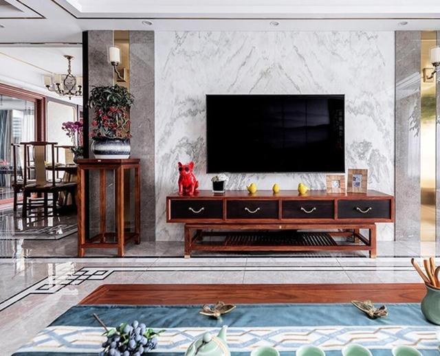 美式|别再纠结客厅背景墙了,给你7款实用设计,适合欧式、美式、现代