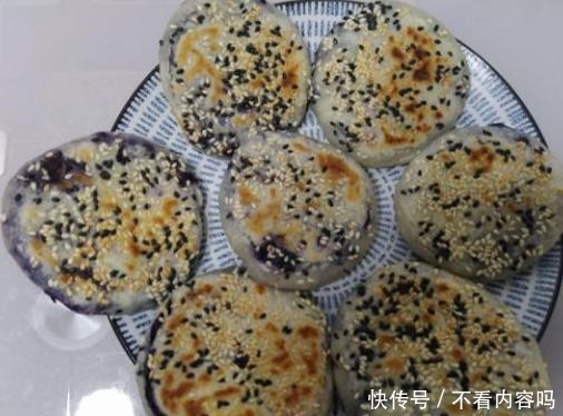 不用烤箱,如何做出软糯的紫薯饼紫薯加牛奶,轻松在家做