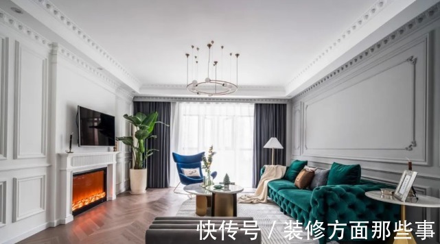 衣帽间|130㎡现代法式风改造案例,静静地享受生活的美好