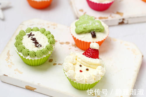 自制圣诞小清新蛋糕，稍加装饰就能惊艳众人，细腻香甜好看又好吃