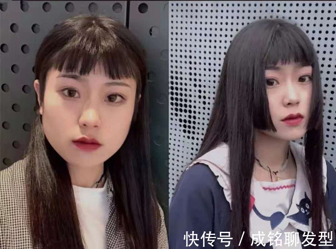 蓬松感|发量少还“脸大”的女生适合啥发型？六款五五分短发，显瘦显发量