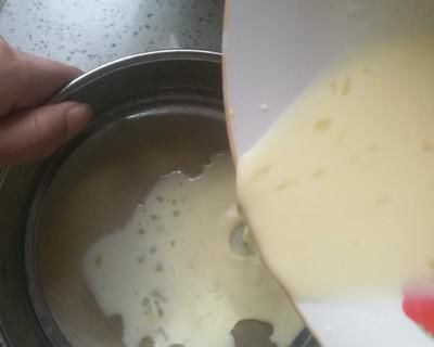 无淡奶油的蛋挞液制作方法（美的烤箱）