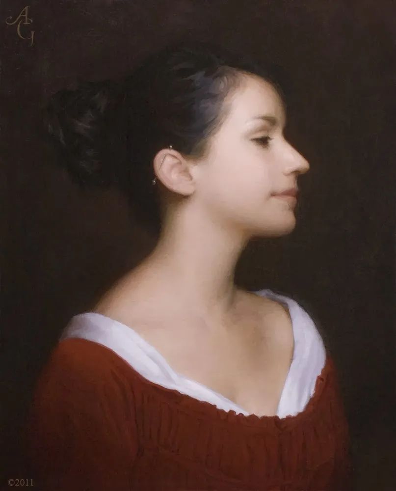 肖像|注入生命的肖像画家 阿德里安的油画作品