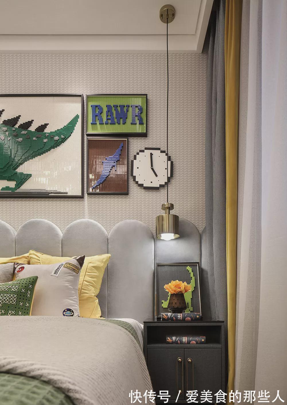 空间|108㎡三室，简洁空间配上雅致软装，舒适又大方