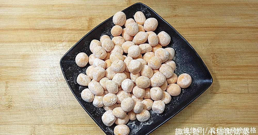 最喜欢|天越冷它越甜,做成健康零食红薯球,不塌陷也不硬,凉了也软糯