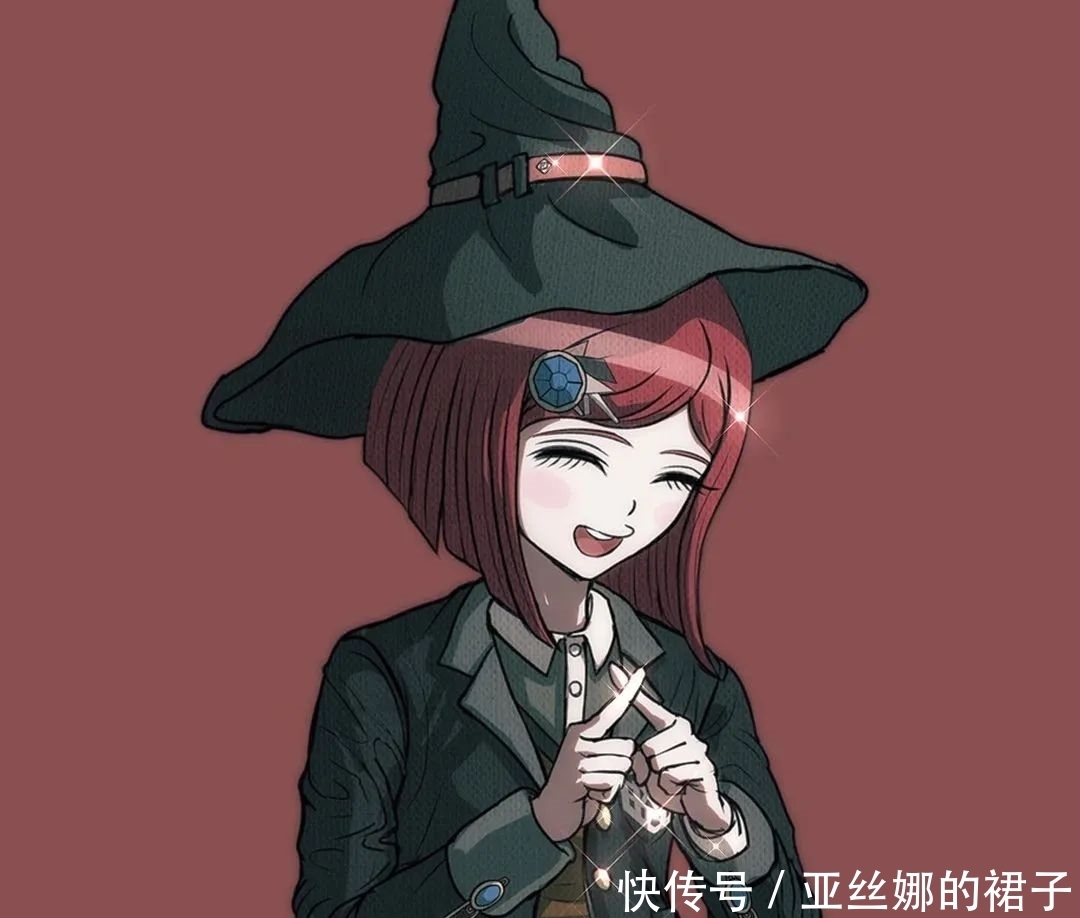 《弹丸论破》梦野秘密子，为数不多活下来的成长系角色，动漫头像