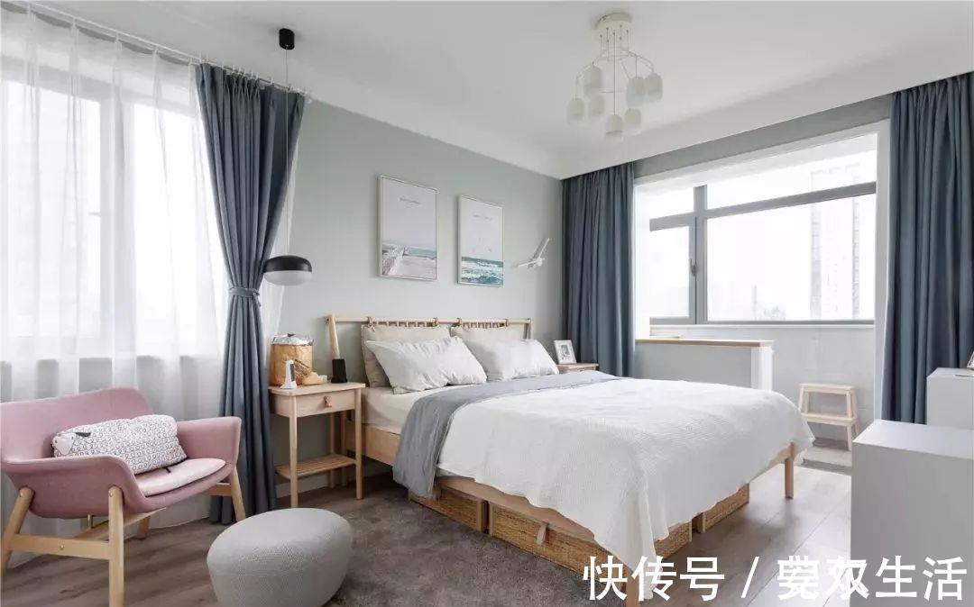 客卧|她的70平现代简约小家，客厅加张床，二室变三居，时尚又舒适！