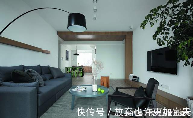 装修|113平天然温润的原木遍布整个区域,深受年轻一族的追捧