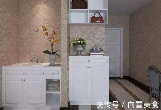 洗手池|别在玄关装鞋柜了，现在流行这样弄，好看又实用