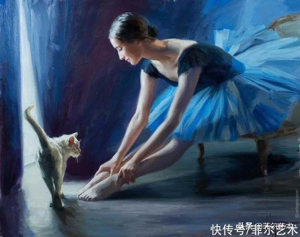 弗拉基米尔&俄罗斯画家弗拉基米尔人体油画里的美女,美得让人难忘