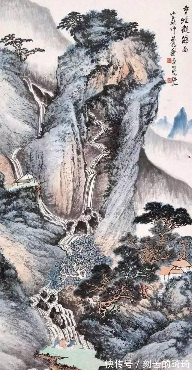 郑午昌@民国竟然有这样一位山水画大家,极为罕见,太美了!