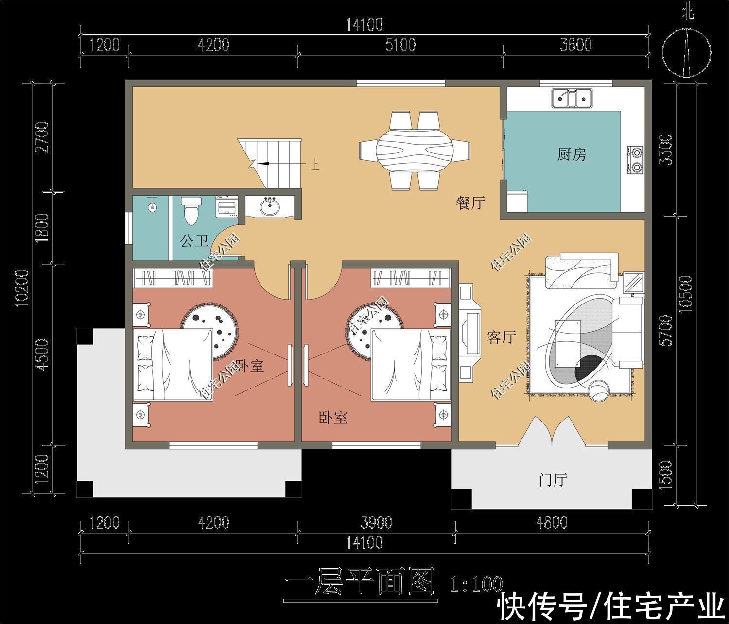 占地尺寸|10套农村别墅，第5、6套建的人最多，第9套造价仅18万？