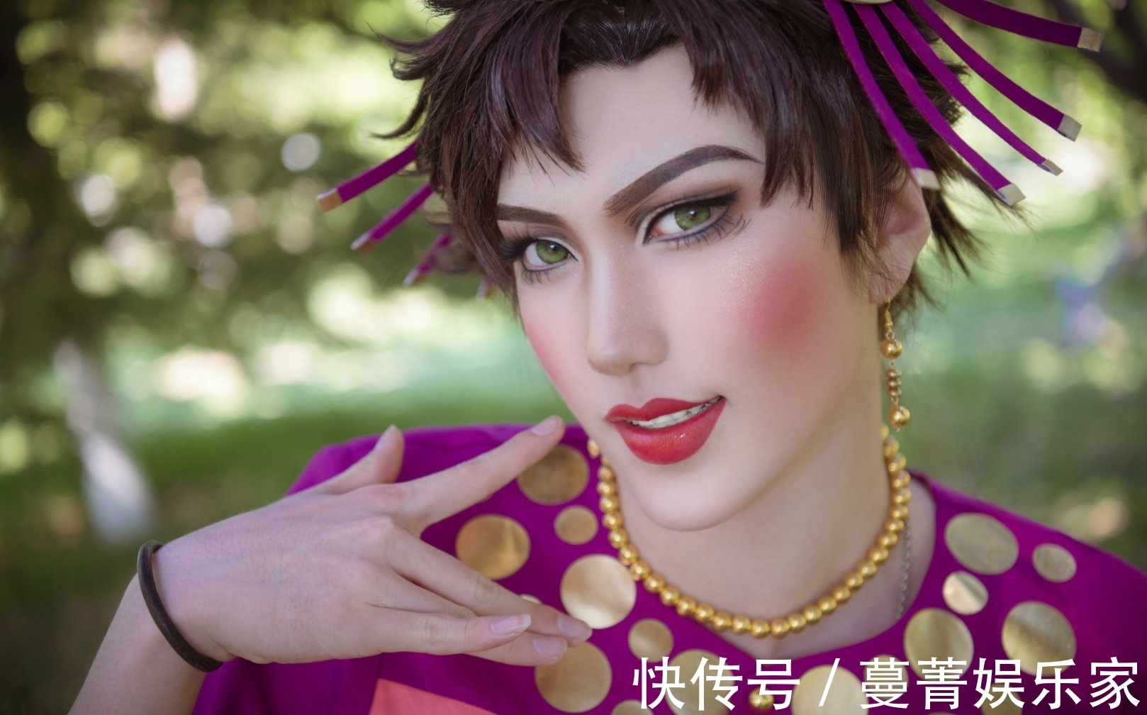cos|JOJO“龙舌兰姑娘”登场,大佬cos最高境界,已经分辨不出性别了