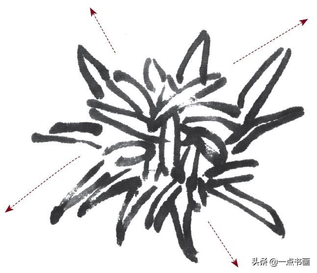 花蕊#图文教程——写意菊花