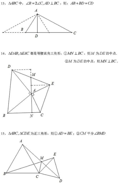 每次|初中数学二级结论汇总（初一到初三20页可打印）每次考试都能用！