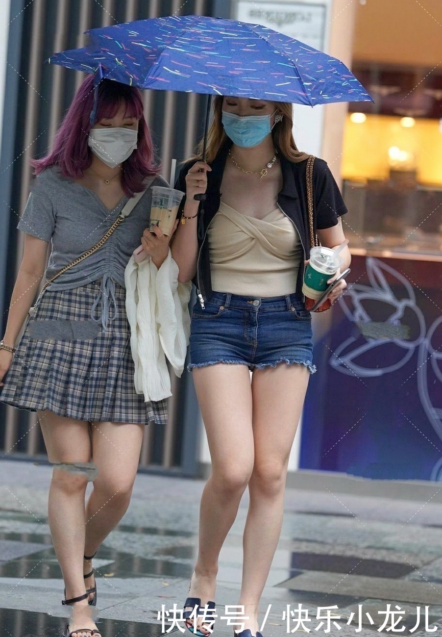 微胖女孩|气场超强的微胖女孩，好看又好穿的短裤，轻松找回少女感！