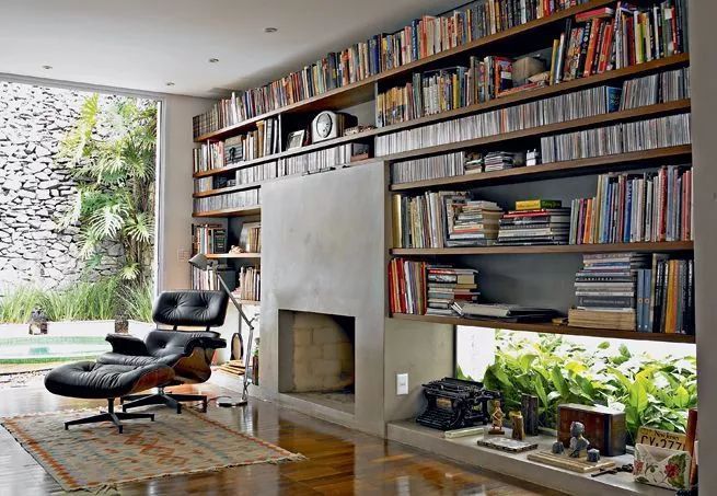 书架#30个安静的家庭阅读角,让你爱上读书!