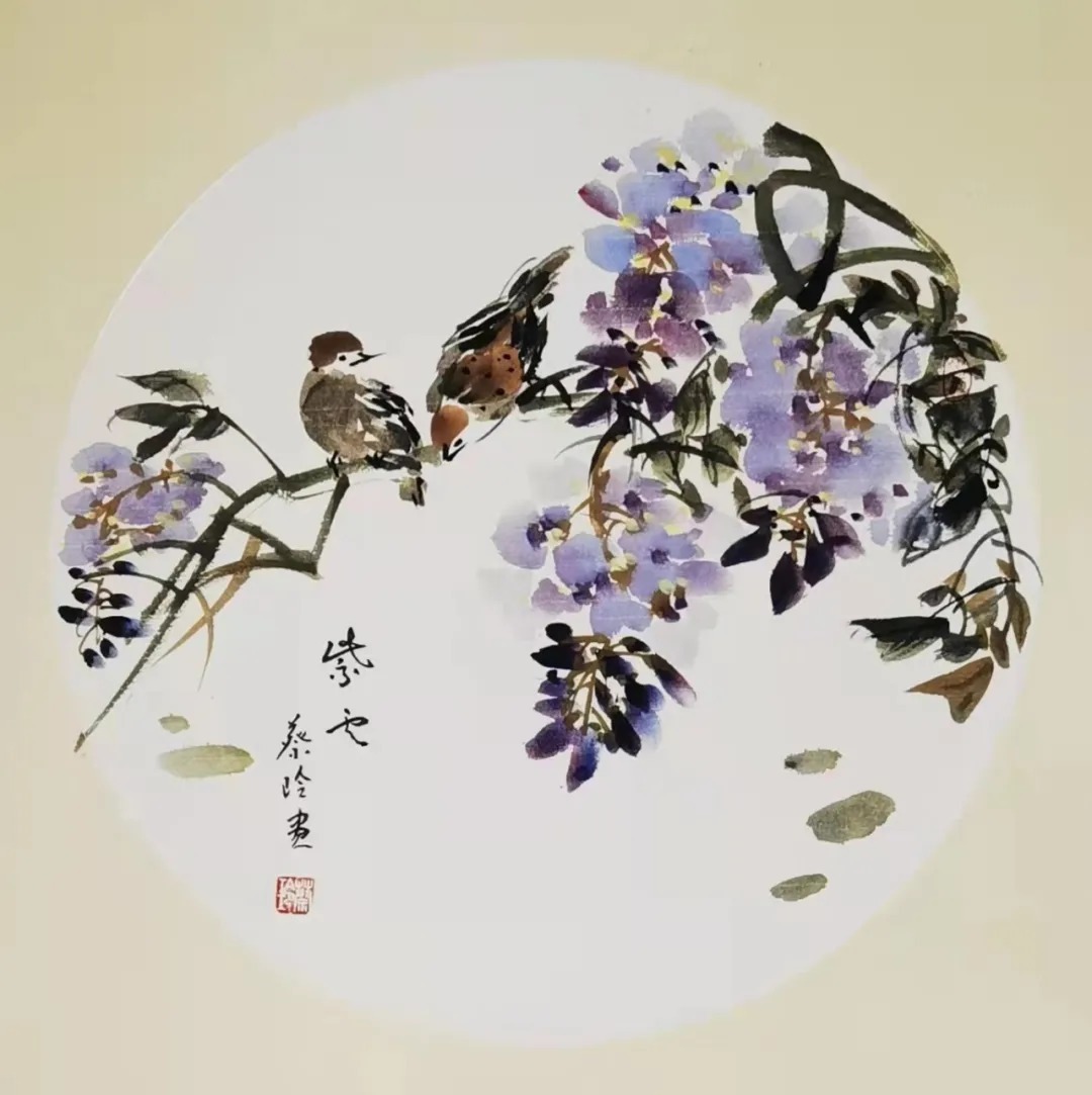 蔡玲!《书画南北方》一一《写意生活艺术组合》迎春中国画小品展