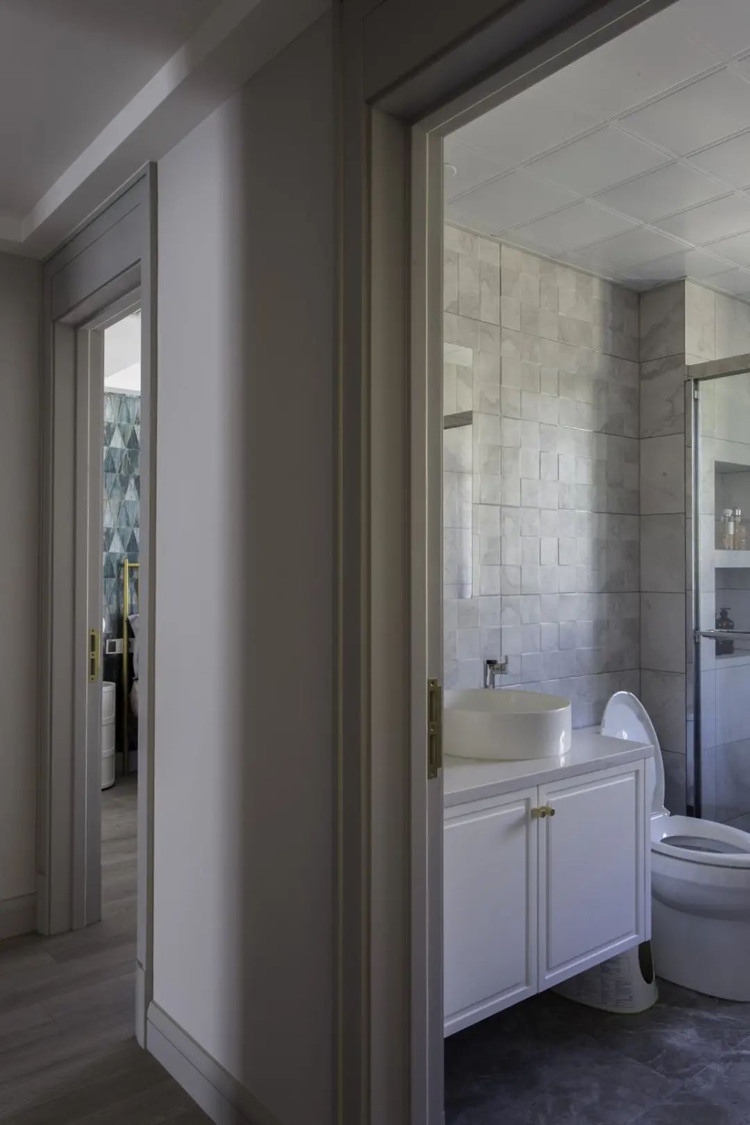 舒适|180㎡浪漫小窝,蓝与粉、灰与白,优雅情趣,轻松舒适