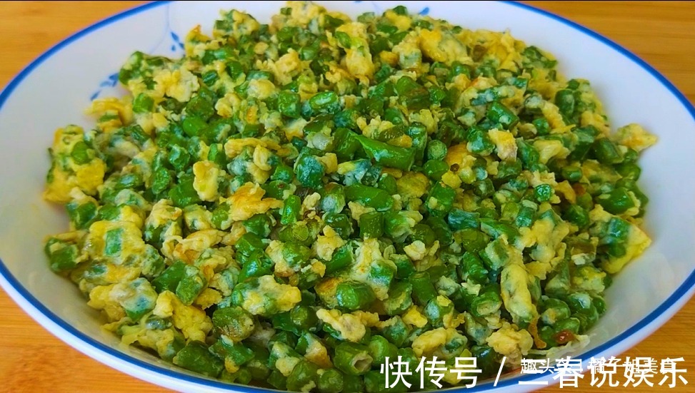 豆角别炒肉了，加3个鸡蛋，简单美味，好吃到你不想放下筷子