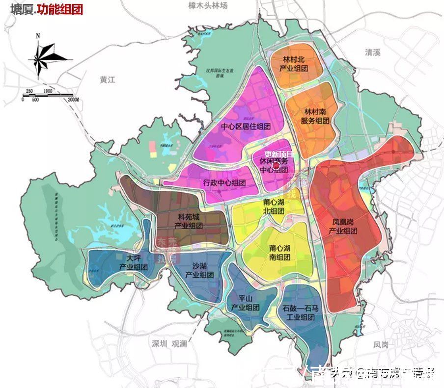 单元|约13万㎡连片旧改!宏发中标塘厦诸佛岭居住类更新单元