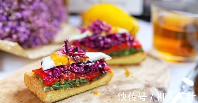 紫甘蓝|想要身材好，合理膳食很重要，今天教大家做健身餐“低脂三明治”！