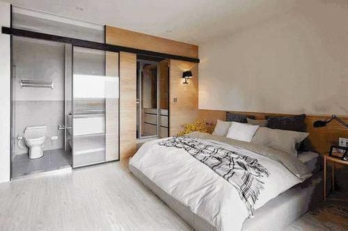 衣帽间|为什么有钱人卧室从不装卫生间原来他们这样设计，师傅都夸聪明