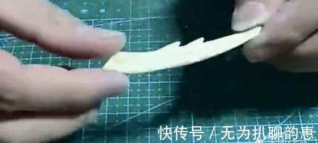 王者榮耀|圖文教程 一次性筷子制作王者榮耀白起 死神之鐮