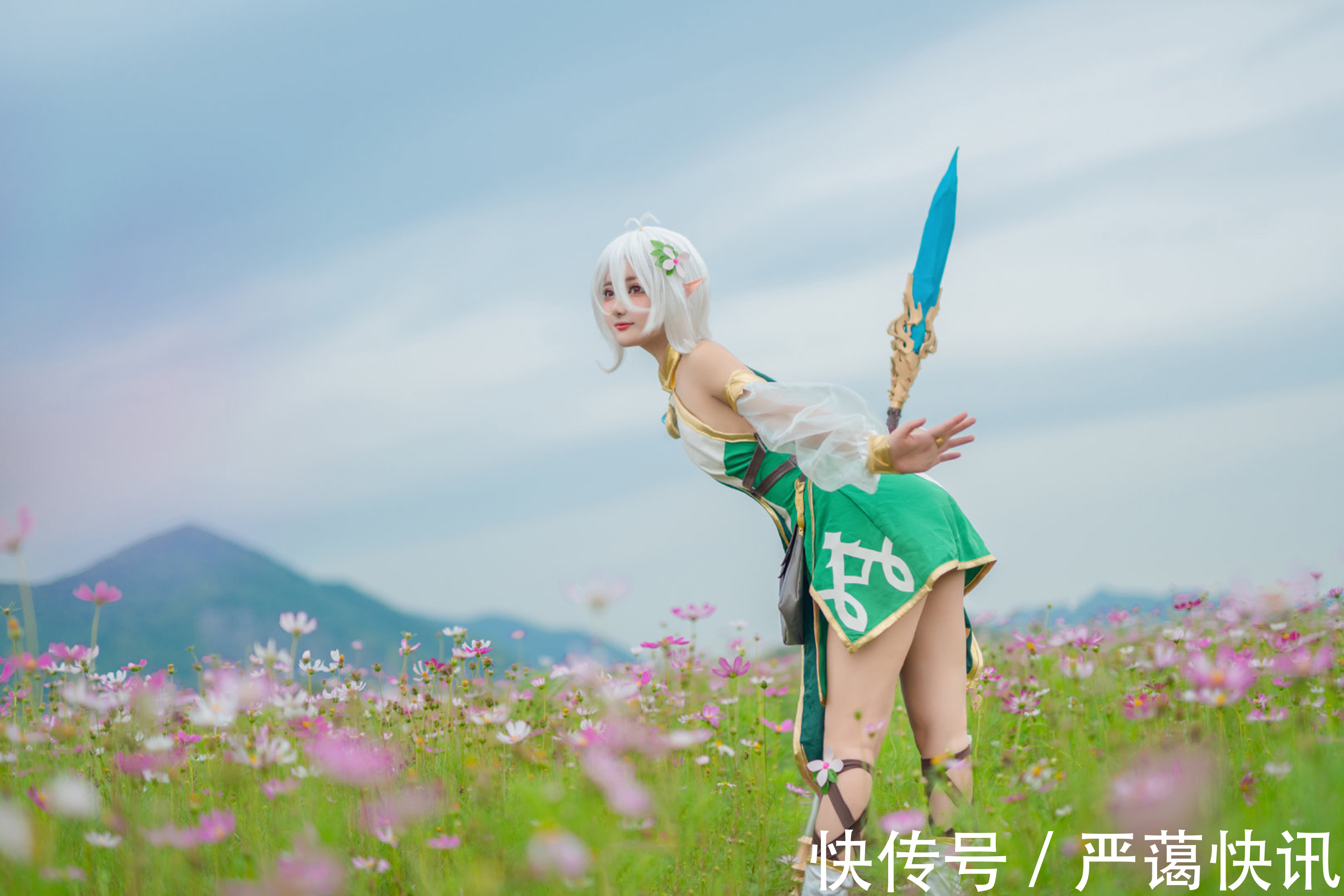 可可萝|公主连结可可萝神级还原,白毛的小只萝莉,连呆毛都一模一样