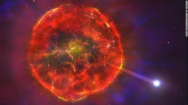 两超级黑洞合并,爆炸能量相当于8个太阳,穿过70亿光年撞击地球