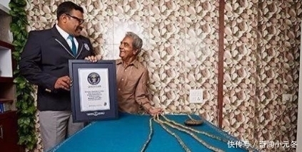 世界纪录|20岁小伙留指甲,一留就留了50多年,年近80岁成世界纪录保持者