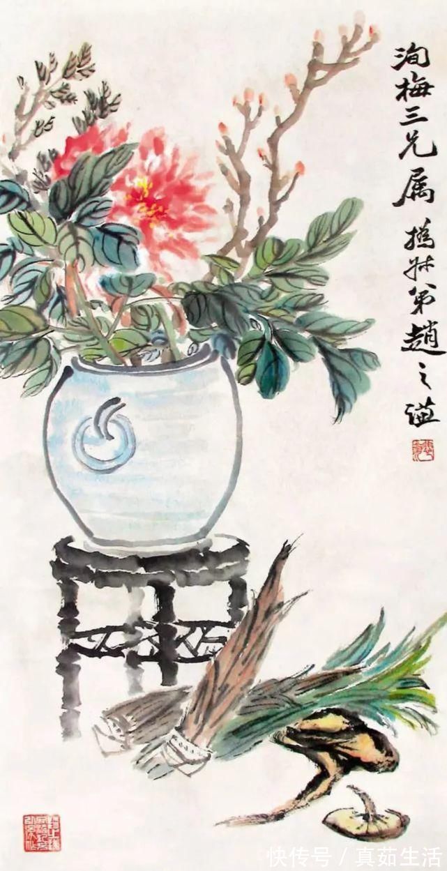 整幅|他的书画与齐白石吴昌硕不相上下,为何鲜为人知?