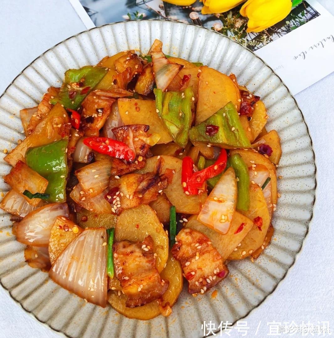腊肉|美食家常菜推荐萝卜干炒腊肉,干锅土豆片,萝卜丝丸,超下饭哟