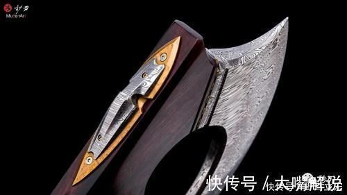大马士革|北欧战斧,造型张狂,细节精致,手感扎实,就是舍不得用,别问,问就是贵!