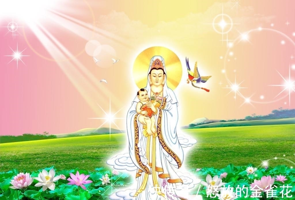 观音菩萨$拜观音菩萨时,要牢记两个字,福报不招自来!