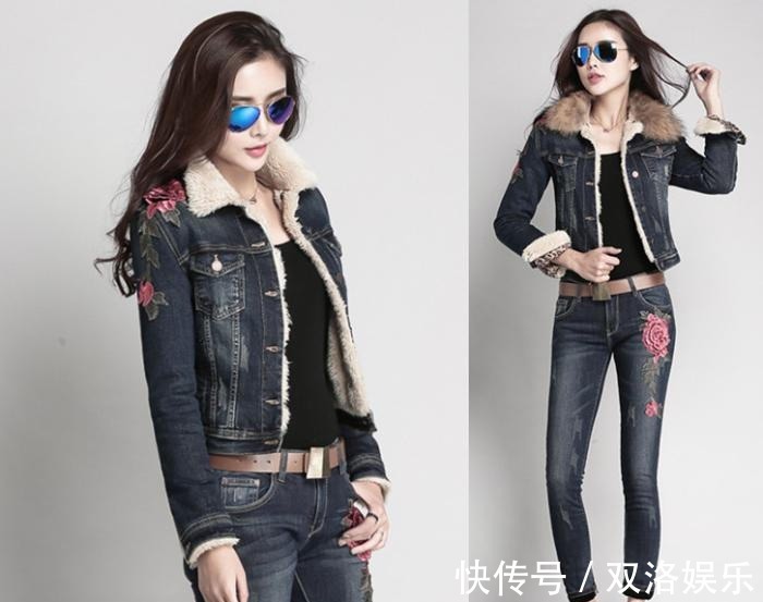 大长腿 今年流行“短款棉衣+紧身裤”减龄、帅气、时尚、超显瘦!