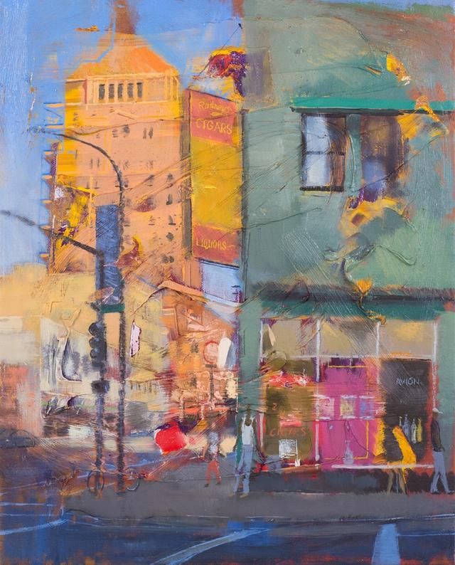 朦胧@他的画面中仿佛加上了一层滤镜！充满动感与朦胧美