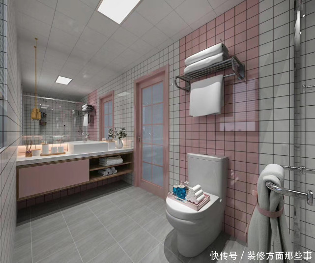 汇贤|132平现代风遇上澄净温柔的藕粉,每个区域都散发着灼眼的浪漫