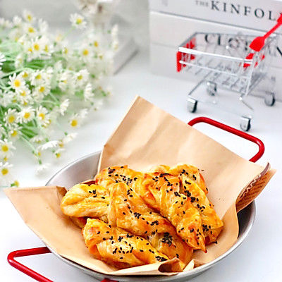 从来没想过#精致一人食#蜜薯扭扭酥还能这么做