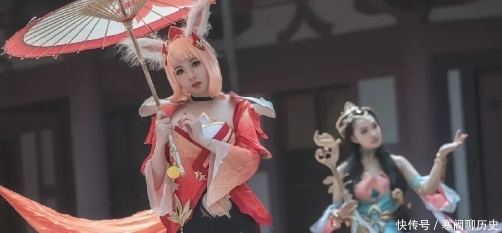 阿离|两位小姐姐cos阿离玉环,看到最后一张,网友:都想娶回家