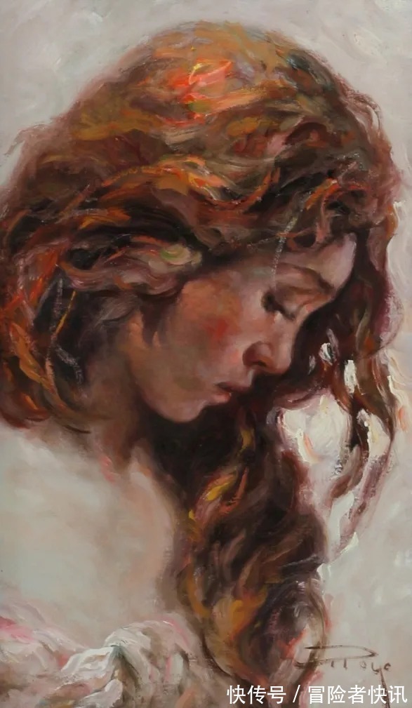 罗约@独特的艺术天赋,对色彩和纹理的戏剧性使用!