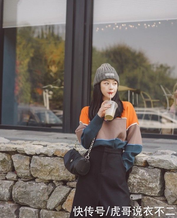 初春必备“毛线帽”，想要多潮就有多潮，怎么搭配都好看