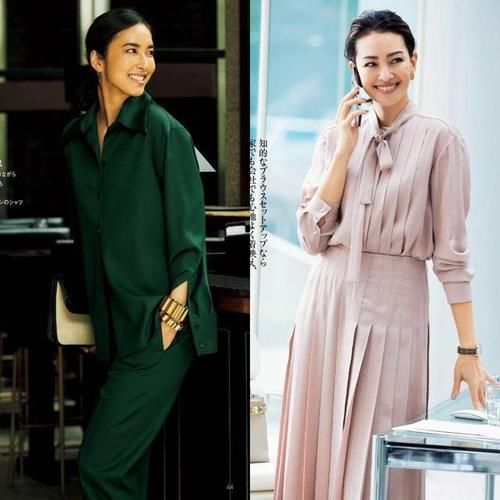 穿搭|日本主妇的时尚感真强，50岁大妈穿出30岁的感觉，很值得借鉴