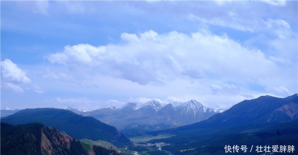 青草|初夏卓尔山白雪映青草，美得圣洁无暇卓尔不群！