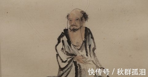 吴湖帆#名家溥儒“人物”镜片,溥心畲