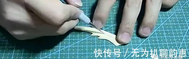 王者榮耀|圖文教程 一次性筷子制作王者榮耀白起 死神之鐮