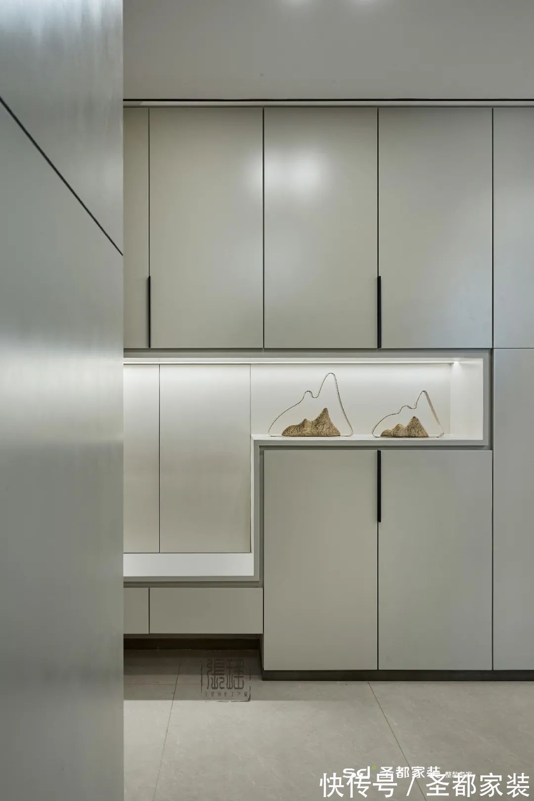 鞋柜|20款教科书式玄关设计人气爆棚,好看到亲友排队抄!