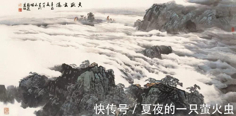 浙江潮|胸有万水千山，自然云生水起——孔仲起山水画欣赏