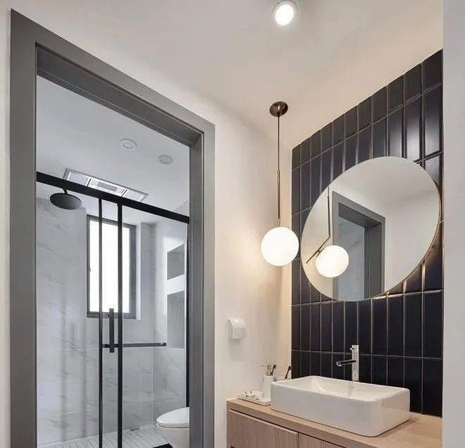 隔断|原来3~6㎡卫生间还能这样装,既好看又实用,我家也要这样装!